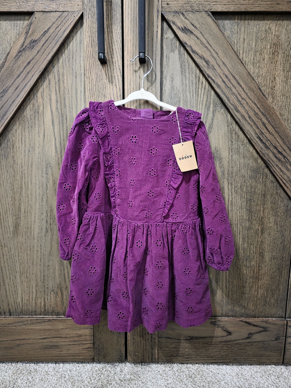 NWT Mini Boden Corduroy Dress